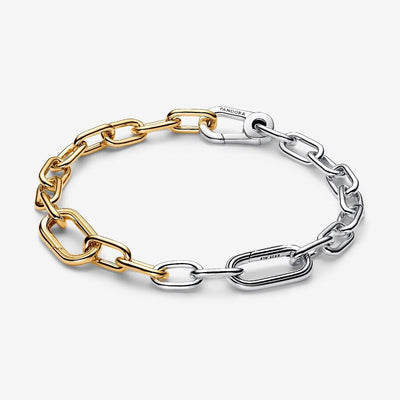Two Tone Link Chain Pandora Bracelet