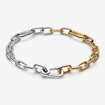 Two Tone Link Chain Pandora Bracelet
