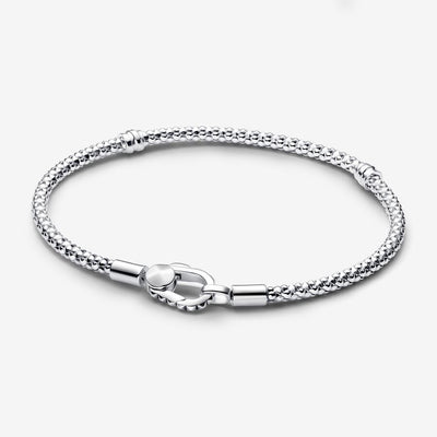 Studded Clasp & Chain Pandora Bracelet