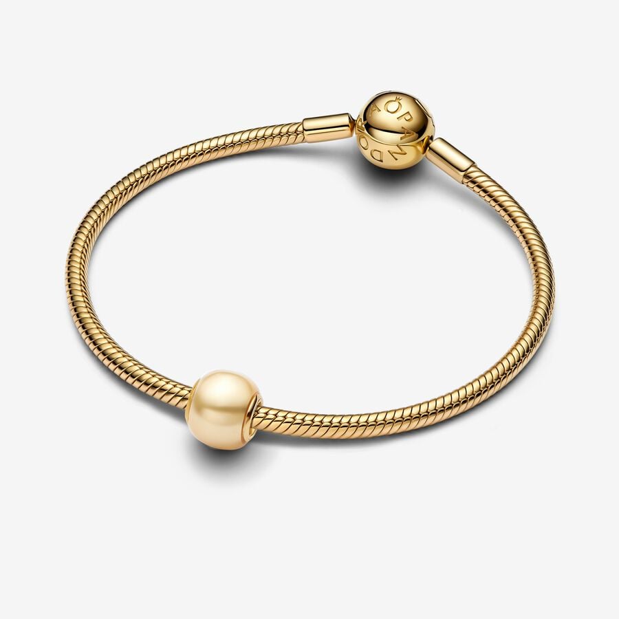 Golden Ball Pandora Charm