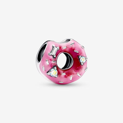 Sparkling Sprinkled Donut Pandora Charm