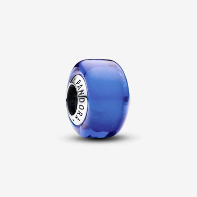 Blue Mini Murano Glass Pandora Charm