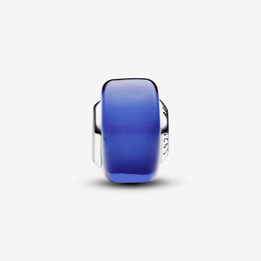 Blue Mini Murano Glass Pandora Charm