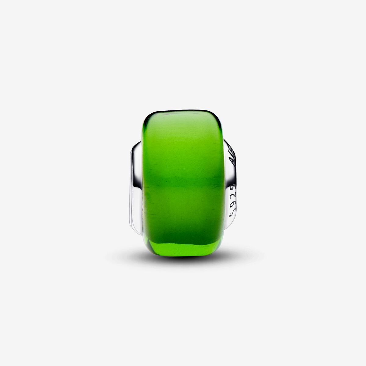 Green Mini Murano Glass Pandora Charm