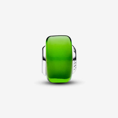 Green Mini Murano Glass Pandora Charm