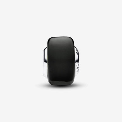 Black Mini Murano Glass Pandora Charm