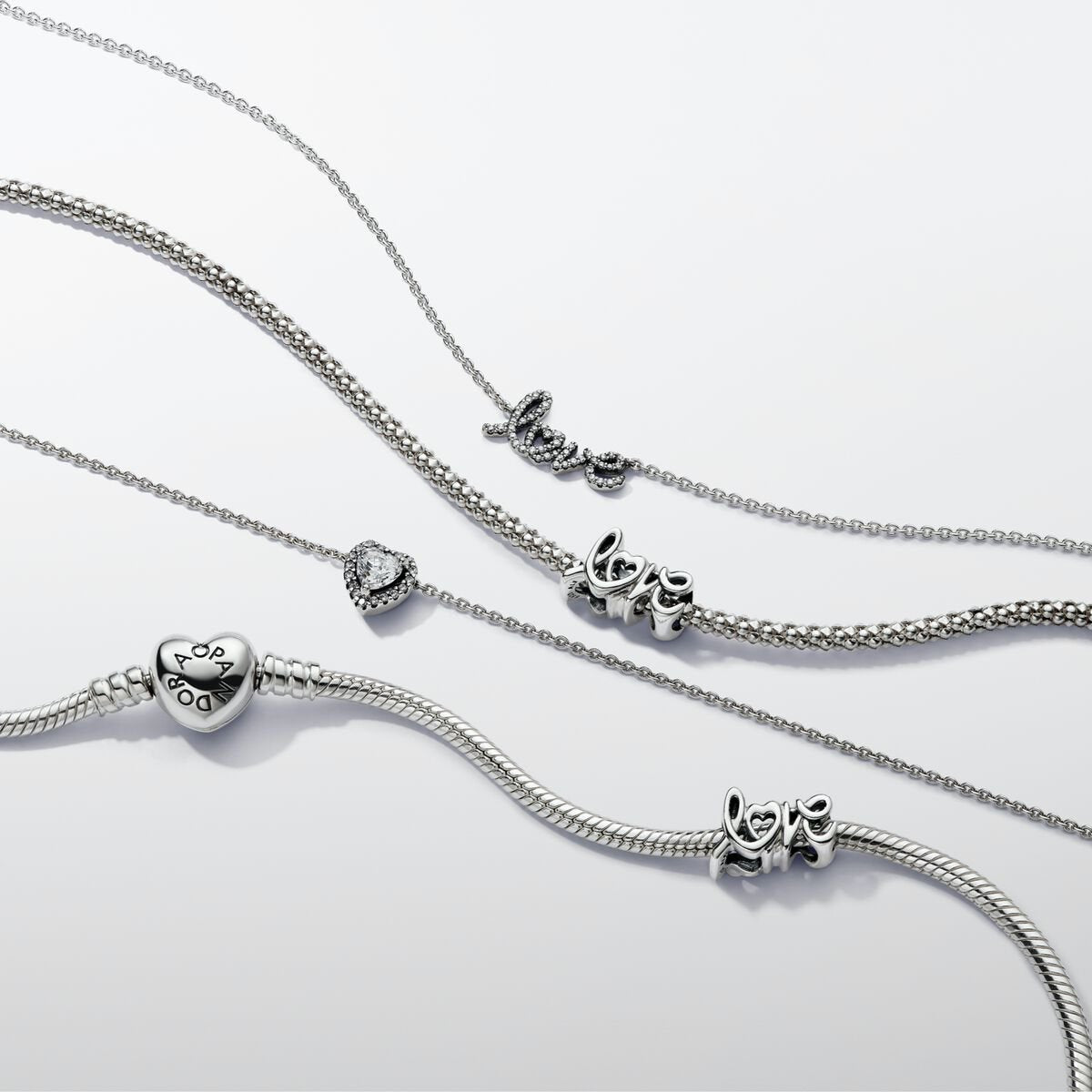 Handwritten Love Pandora Charm