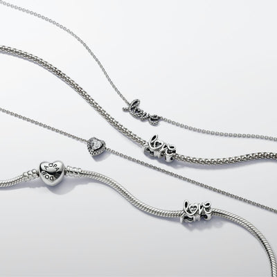 Handwritten Love Pandora Charm