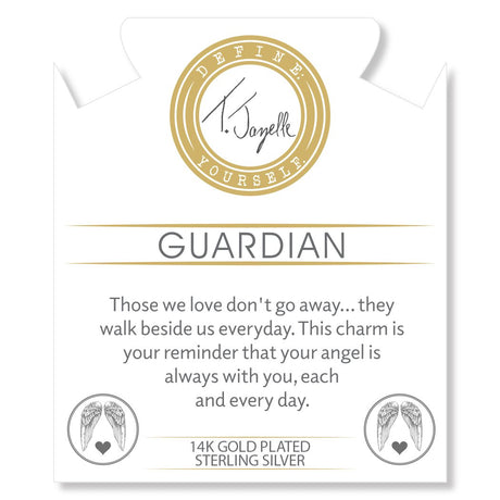 Gold Guardian Charm T. Jazelle Bracelets