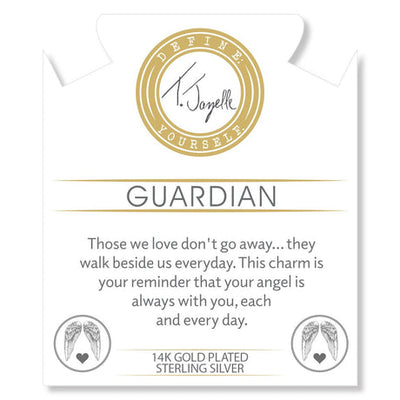 Gold Guardian Charm T. Jazelle Bracelets