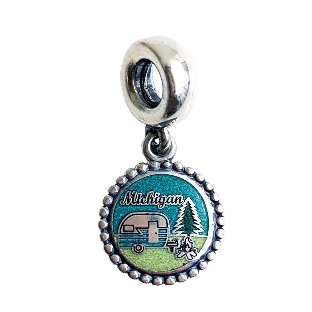 Pandora Michigan Camper Charm