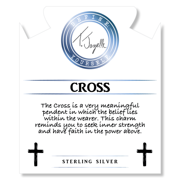 Cross Charm T. Jazelle Bracelets